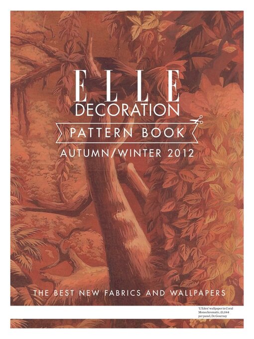 Title details for Elle Decoration UK Autumn/Winter 2012 Pattern Book by Hearst Magazines UK - Available